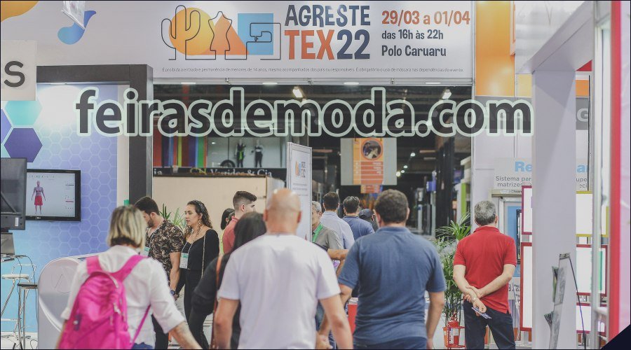 Agreste Tex 2022 em Caruaru : feira do setor têxtil reúne 80 expositores e recebe mais de 3 mil visitantes nos dois primeiros dias