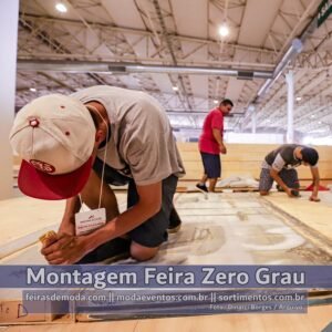 Montagem Feira Zero Grau em Gramado