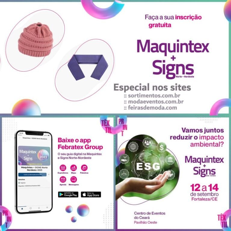 Maquintex + Signs Norte Nordeste em Fortaleza - feirasdemoda.com