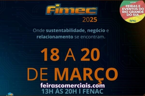 Feira Fimec 2025 na Fenac, em Novo Hamburgo : projeto da Fábrica Conceito