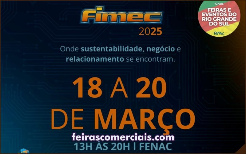 Feira Fimec 2025 na Fenac, em Novo Hamburgo : projeto da Fábrica Conceito