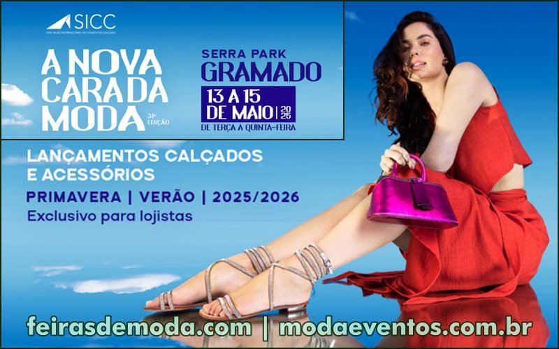 Feira SICC 2025 - Feira de calçados em Gramado - Feira de Moda do setor calçadista