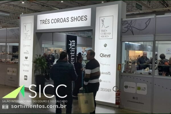 Três Coroas Shows no SICC 2025 - feira de calçados em Gramado