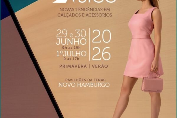SICC 2026 : feira de calçados e acessórios será na FENAC em Novo Hamburgo de 29 de junho a 1º de julho
