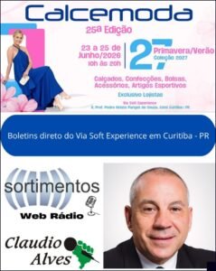 Boletins da Calcemoda 2026 - feira de calçados e de moda no site Feiras de Moda por Claudio Alves