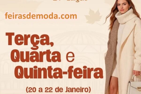 Calcemoda 2026 - feira de calçados e de moda no site Feiras de Moda por Claudio Alves